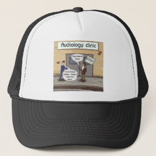 Repent For The Audiologist Office Funny Trucker Hat