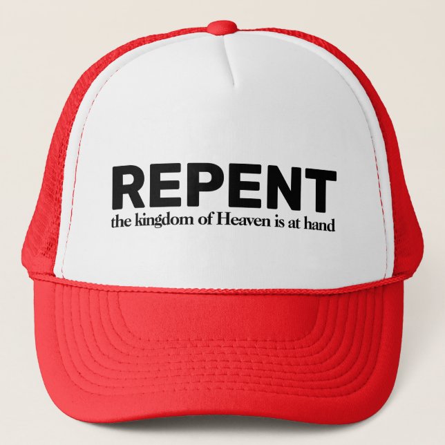 Repent Trucker Hat (Front)
