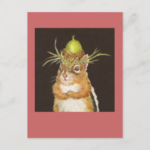 repentant chipmunk postcard