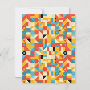 Repetitive Multi Colors Pattern