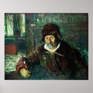 Repin - Self Portrait 1920 Poster