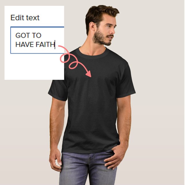 Replace Image Men's or Unisex Basic Dark T-Shirt (Creator Uploaded)