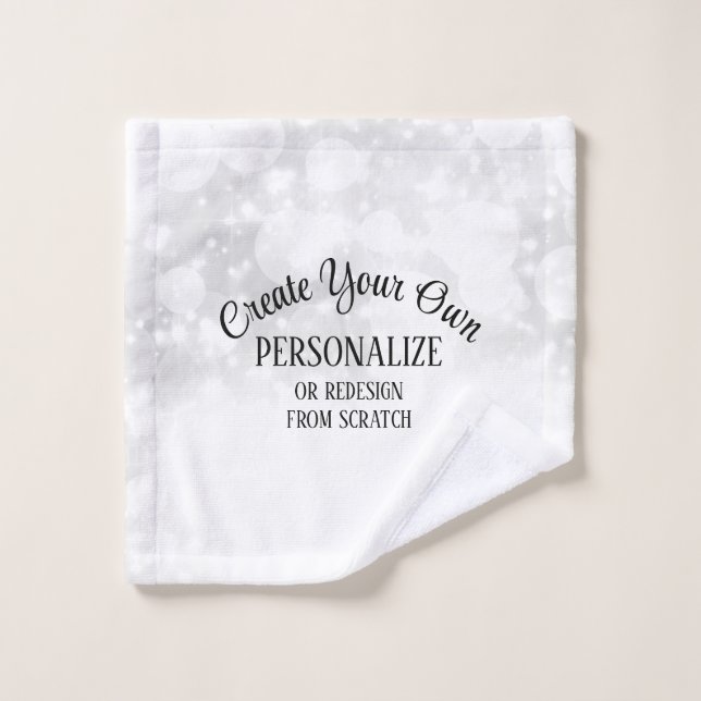Replace Image or Personalise - Wash Cloth (Wash Cloth)