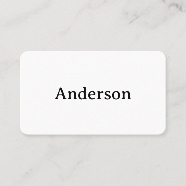 Replace Own Design Rounded 3.5" x 2" Flat  Place Card (Front)