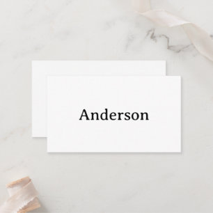 Replace Own Design Squared 3.5" x 2" Flat Place Card