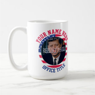 Replace Photo   Campaign Template Round Coffee Mug