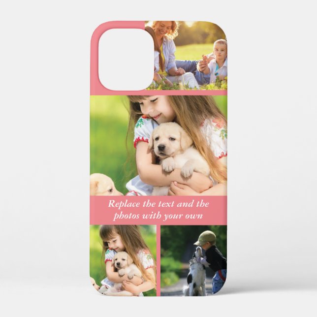 Replace text and photos with your own Case-Mate iPhone case (Back)