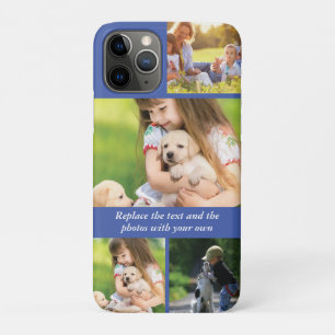 Replace text and photos with your own Case-Mate iPhone case