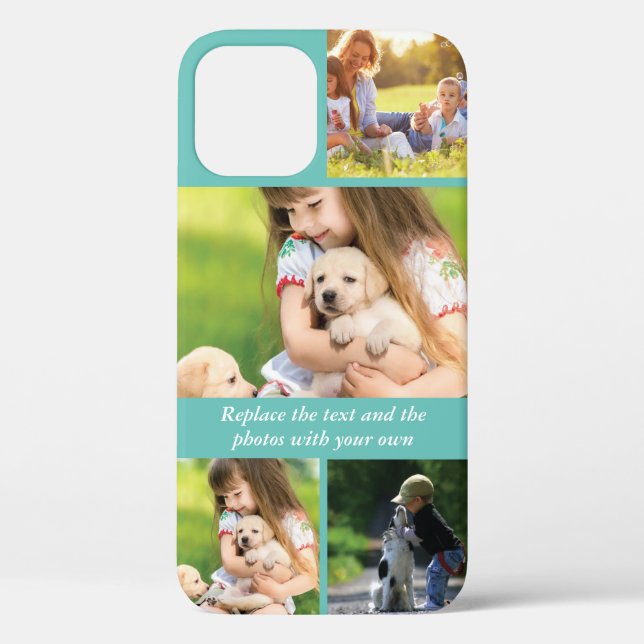 Replace text and photos with your own Case-Mate iPhone case (Back)