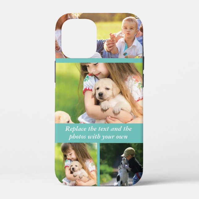 Replace text and photos with your own Case-Mate iPhone case (Back)