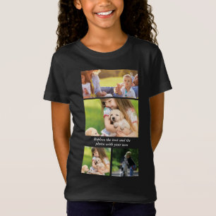 Replace text and photos with your own T-Shirt