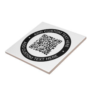 Replace with Your Own Uploaded QR code or Image Tile