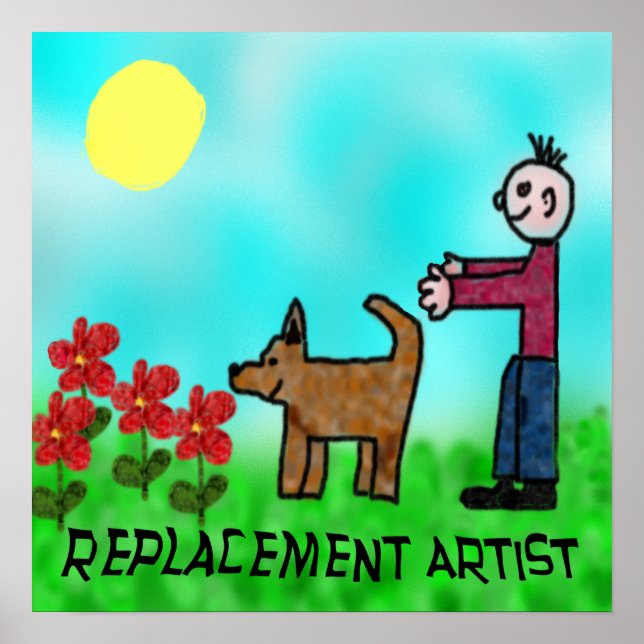 Replacement Artist Poster (Front)