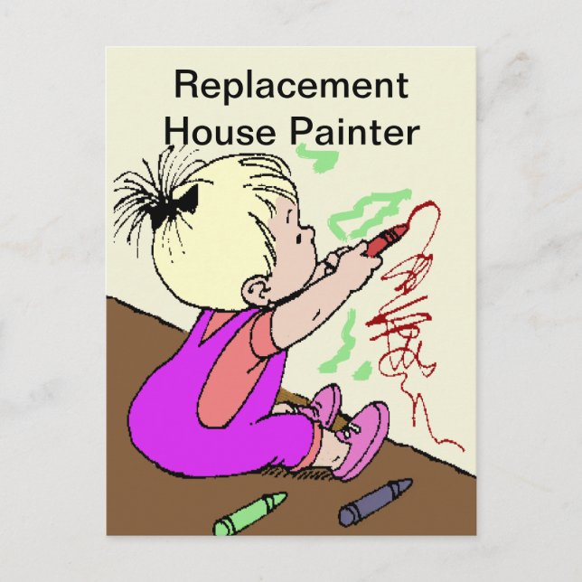 Replacement House Painter Postcard (Front)