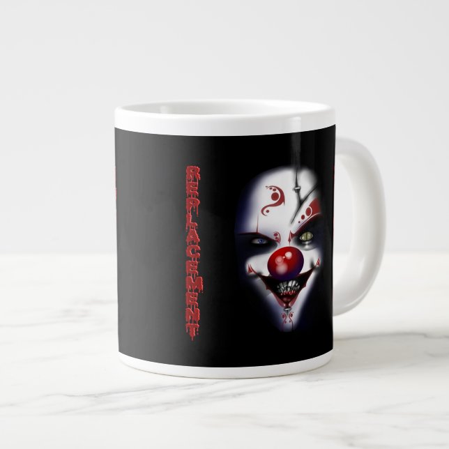 Replacement Surgeon - Evil Clown Large Coffee Mug (Front Right)