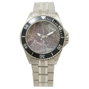 Replica city map of Rotterdam from 1652 Watch
