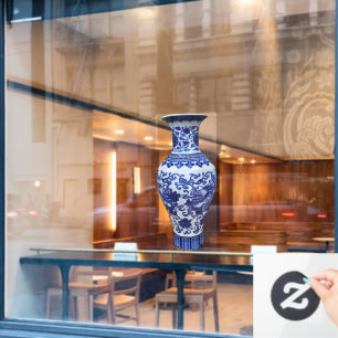 Replica Ming Dynasty Chinese Vase Cling Film