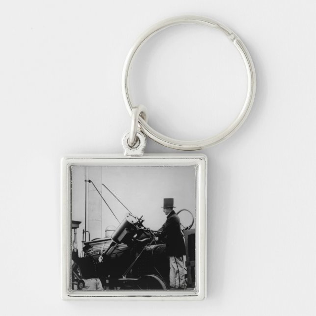 Replica of Stephenson's Rocket, 1929 Key Ring (Front)