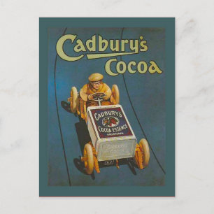 Replica Vintage advertising, Cadbury's Cocoa Postcard