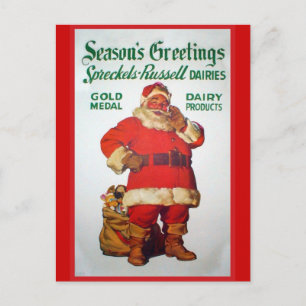 Replica Vintage advertising, Spreckells Russell Postcard