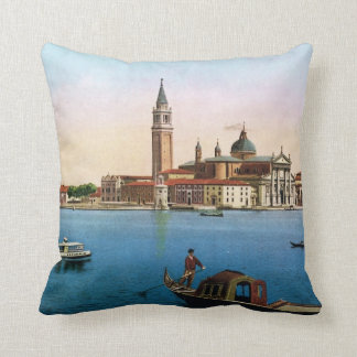 Replica VIntage Image, Venice 1910 Cushion
