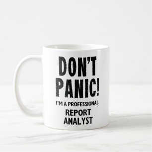 Report Analyst Coffee Mug