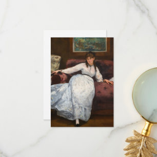 Repose by Edouard Manet Thank You Card