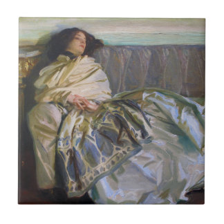 Repose by John Singer Sargent Tile