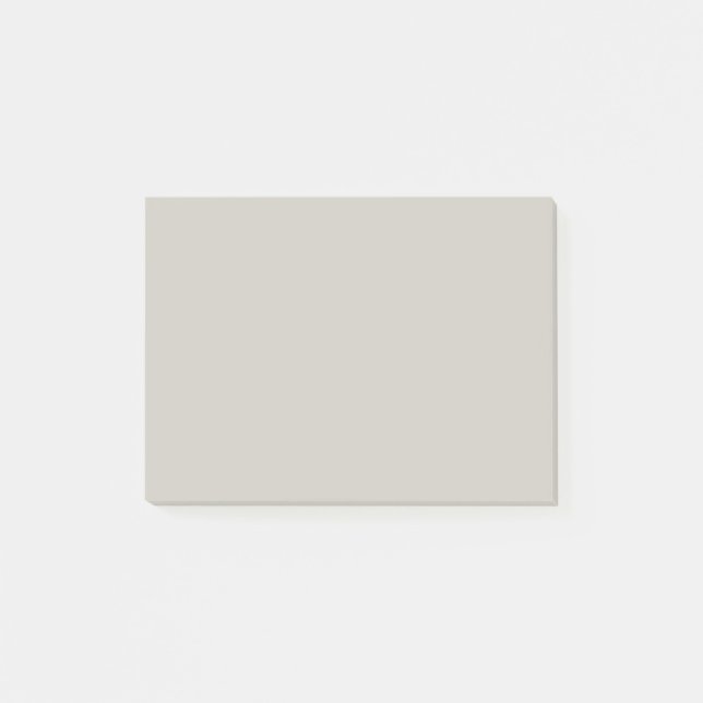 Repose Grey Solid Colour Post-it Notes (Front)