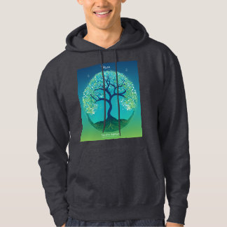 Represent the Sky men's hoodies design