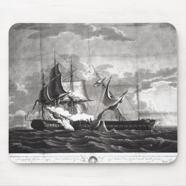 Representation of the US frigate, Mouse Pad (Front)