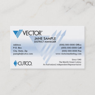 Representative & Manager Business Cards