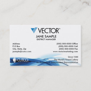 Representative & Manager Business Cards