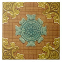 Repro Antique Godwin Hewitt Molded Majolica