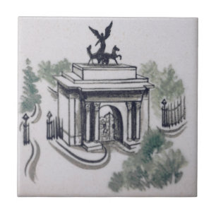 Repro Wellington Arch London Victorian Tile