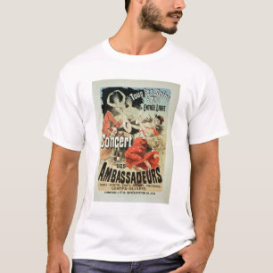 Reproduction of a poster advertising an 'Ambassado T-Shirt