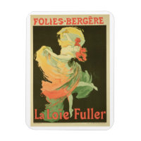 Reproduction of a Poster Advertising 'Loie Fuller'