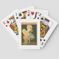 Reproduction of a Poster Advertising 'Loie Fuller'