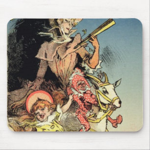 Reproduction of a poster advertising 'New Year Gif Mouse Pad