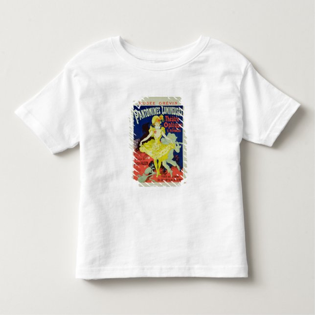 Reproduction of a Poster Advertising 'Pantomimes L Toddler T-Shirt (Front)
