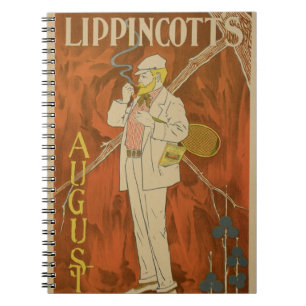 Reproduction of a poster advertising the August Is Notebook