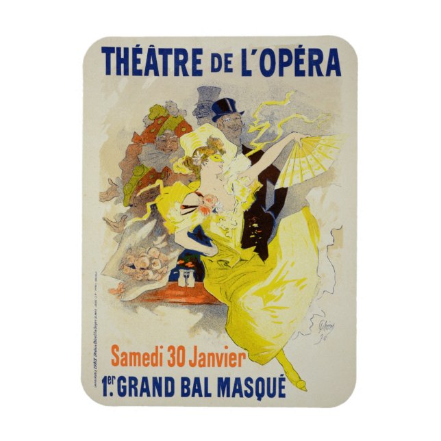 Reproduction of a poster advertising the first 'Gr Magnet (Vertical)