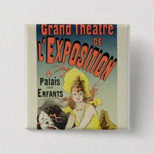 Reproduction of a poster advertising the 'Grand Th 15 Cm Square Badge