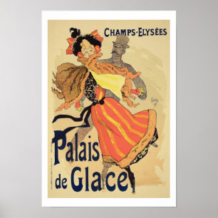 Reproduction of a poster advertising the 'Palais d