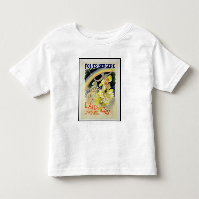 Reproduction of a poster advertising 'The Rainbow' Toddler T-Shirt (Front)