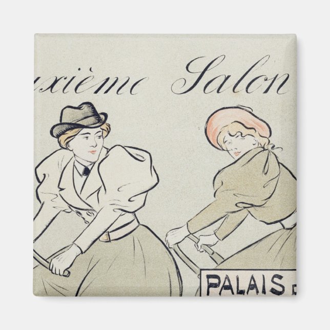 Reproduction of a poster advertising the 'Salon du Magnet (Front)