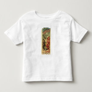 Reproduction of a poster advertising 'The Works of Toddler T-Shirt