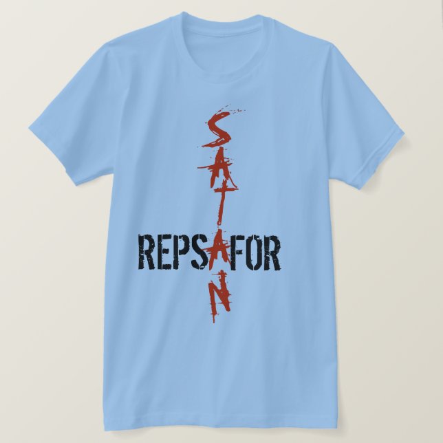 Reps4Satan T-Shirt (Design Front)
