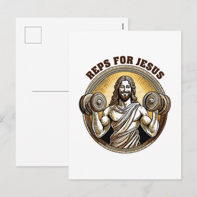 Reps for Jesus Holiday Postcard (Front/Back)