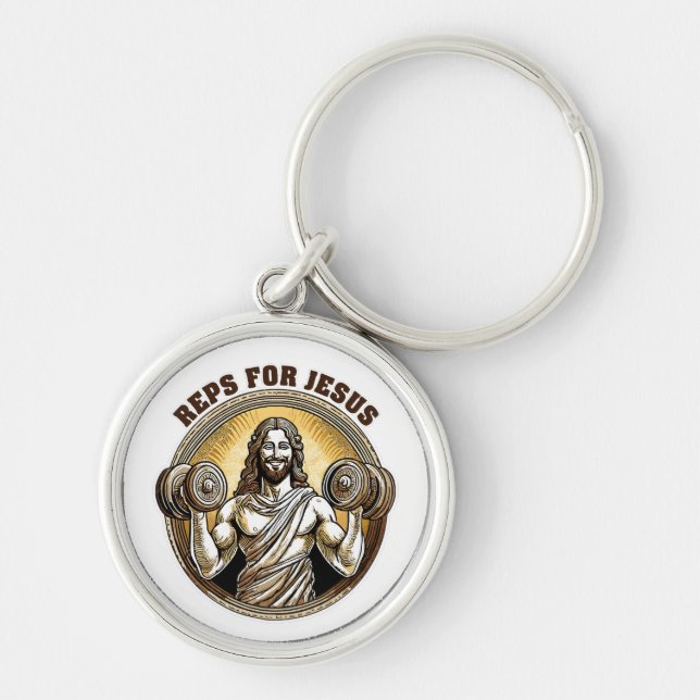 Reps for Jesus Key Ring (Front)